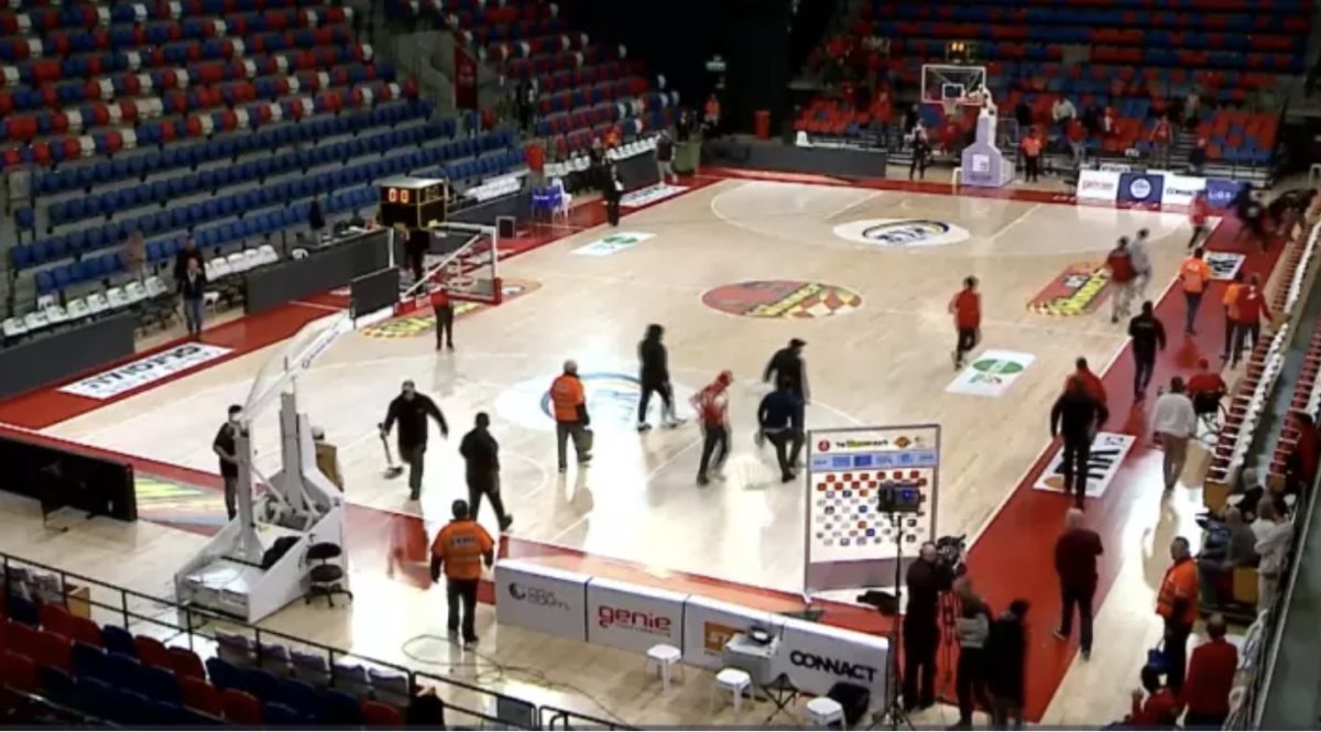 צילום מסך משידורי ערוץ הספורט