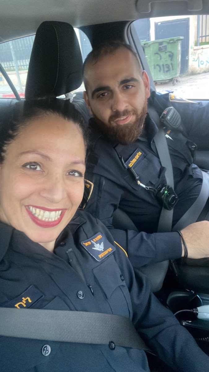 לירז לוי, מתנדבת בתחנת רמת גן-בני ברק