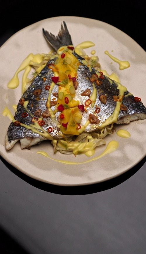 דניס עם רוטב מנגו והדרים_קרדיט צילום Küppersbusch studio 2