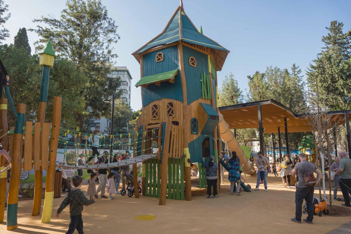 הגן המחודש (צילום: אילן ספירא)
