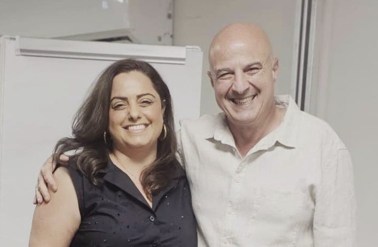 מנחי הסדנה ויקי לביא משל ועופר פואה (צילום: פרטי)