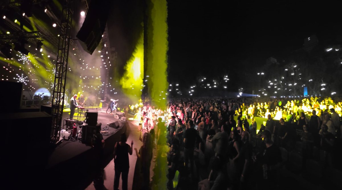 המונים הגיעו להופעות המיוחדות בפארק הלאומי