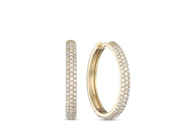 עגילי יהלום Laline