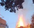 כביש S בלהבות: כוחות כיבוי הוזעקו לשטחי 'המשולש החקלאי' בשל צמחיה בוערת (וידאו)