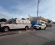  גבר נפצע בדרך בן גוריון בבת ים