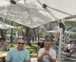 ראש העיר במסגרת קידום עסקים ברמת גן 