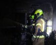 נזק כבד בעקבות שריפה בדירה ברחוב קרניצי ברמת גן