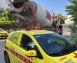 אשדוד: נפגעה ממשאית ופונתה במצב קשה