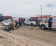 גבר ואישה נהרגו בתאונה חזיתית בין רכב למשאית בכביש 90