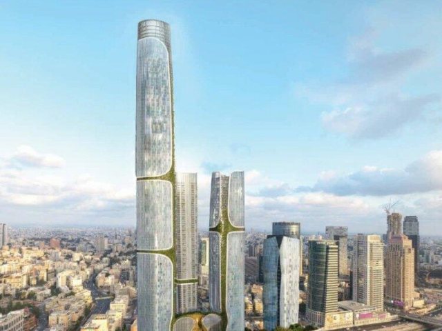הדמיית התוכנית(הדמיה: משרד dblk ורפאל דה לה פונטיין ועיריית רמת גן)
