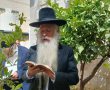 הרב האשדודי בירך על הפריחה והתפלל להצלחת החיילים (וידאו)
