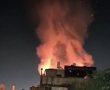 השריפה שלא נגמרה: גג ברחוב עוזיאל בער במשך כ-3 שעות